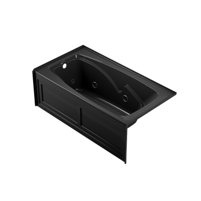 Product Image for CETRA® 6032 Skirted 2-Panel Whirlpool LH Black