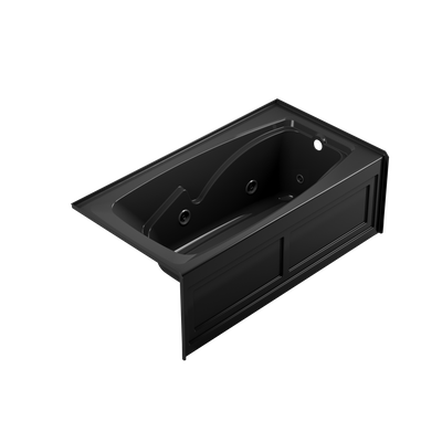 Product Image for CETRA® 6032 Skirted 2-Panel Whirlpool RH Black