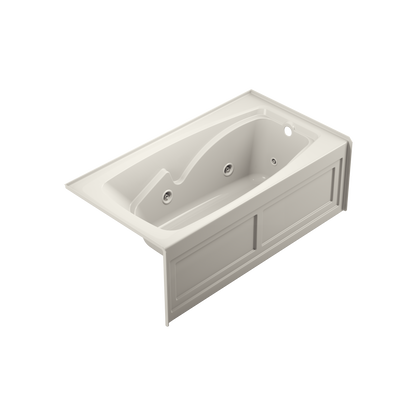 Product Image for CETRA® 6032 Skirted 2-Panel Whirlpool RH Oyster