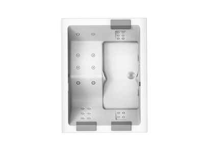 Product Image for ELARA® Plus 7959 Whirlpool Chroma WHISPER+ TECHNOLOGY™ LCD White/Chrome