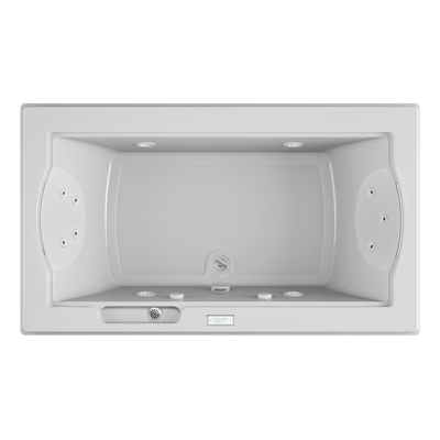 Product Image for FUZION® 7242 Whirlpool Chroma Whisper RH White