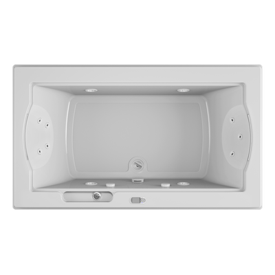 Product Image for FUZION® 7242 Whirlpool Chroma LCD RH White