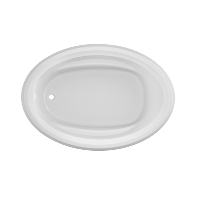 Product Image for SIGNATURE® Oval 6042 Drop-In Soaking  White
