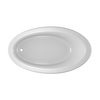 Main image for SIGNATURE® Oval 6638 Drop-In Soaking LH White