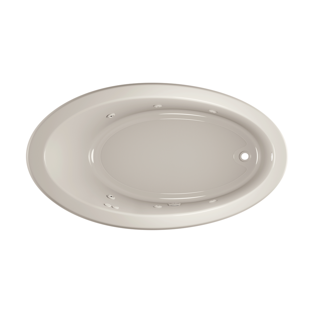 Main image for SIGNATURE® Oval 6638 Drop-In Whirlpool RH Oyster