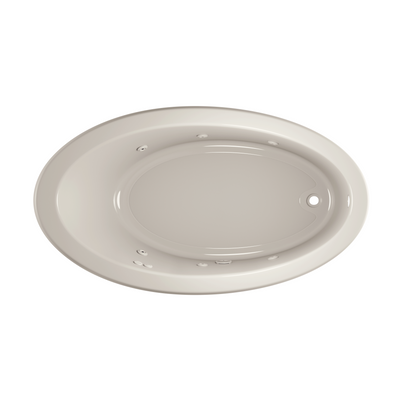 Product Image for SIGNATURE® Oval 6638 Drop-In Whirlpool RH Oyster