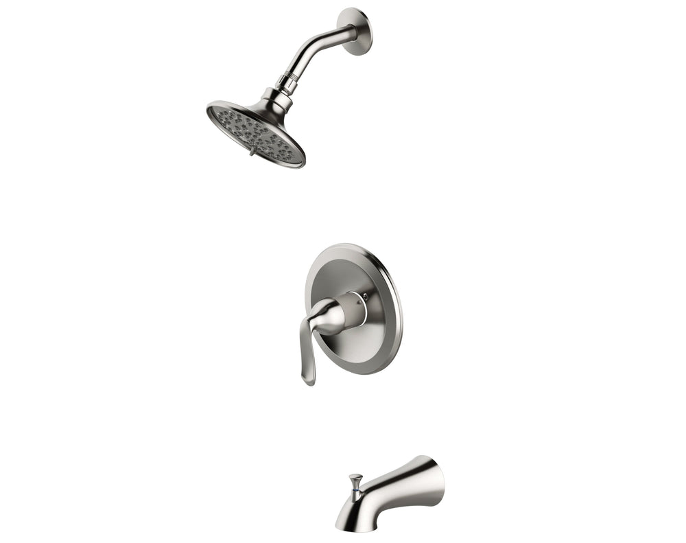 Main image for PICCOLO™ Tub and Shower Set Brushed Nickel
