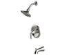 Main image for PICCOLO™ Tub and Shower Set Brushed Nickel